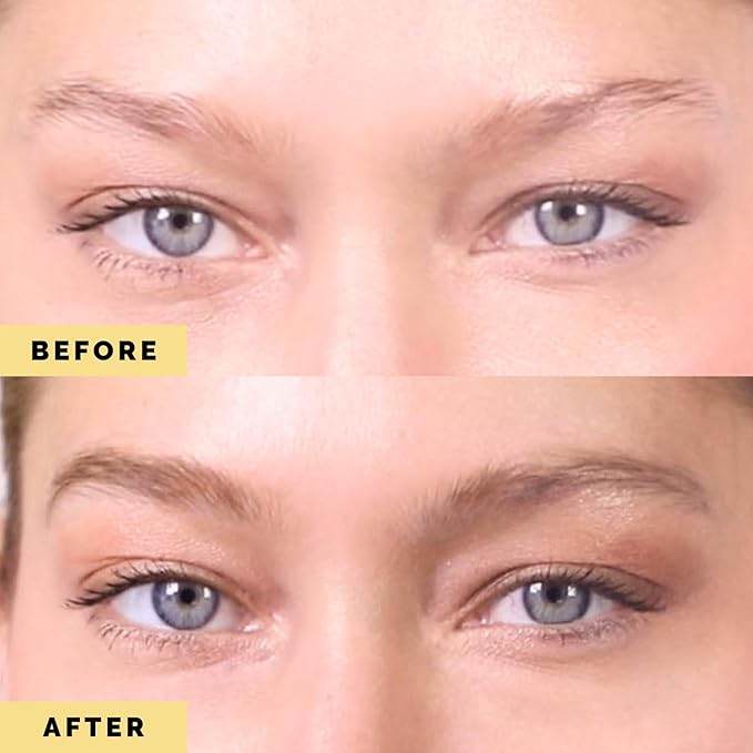 Elizabeth Mott Queen of the Fill Tinted Eyebrow Gel – Brow Filler, Volumizer & Setter – Defines, Shapes & Covers Gray Hairs – Water-Resistant, Long-Lasting – Cruelty-Free – Blonde Shade 4g-Velvo Beauty