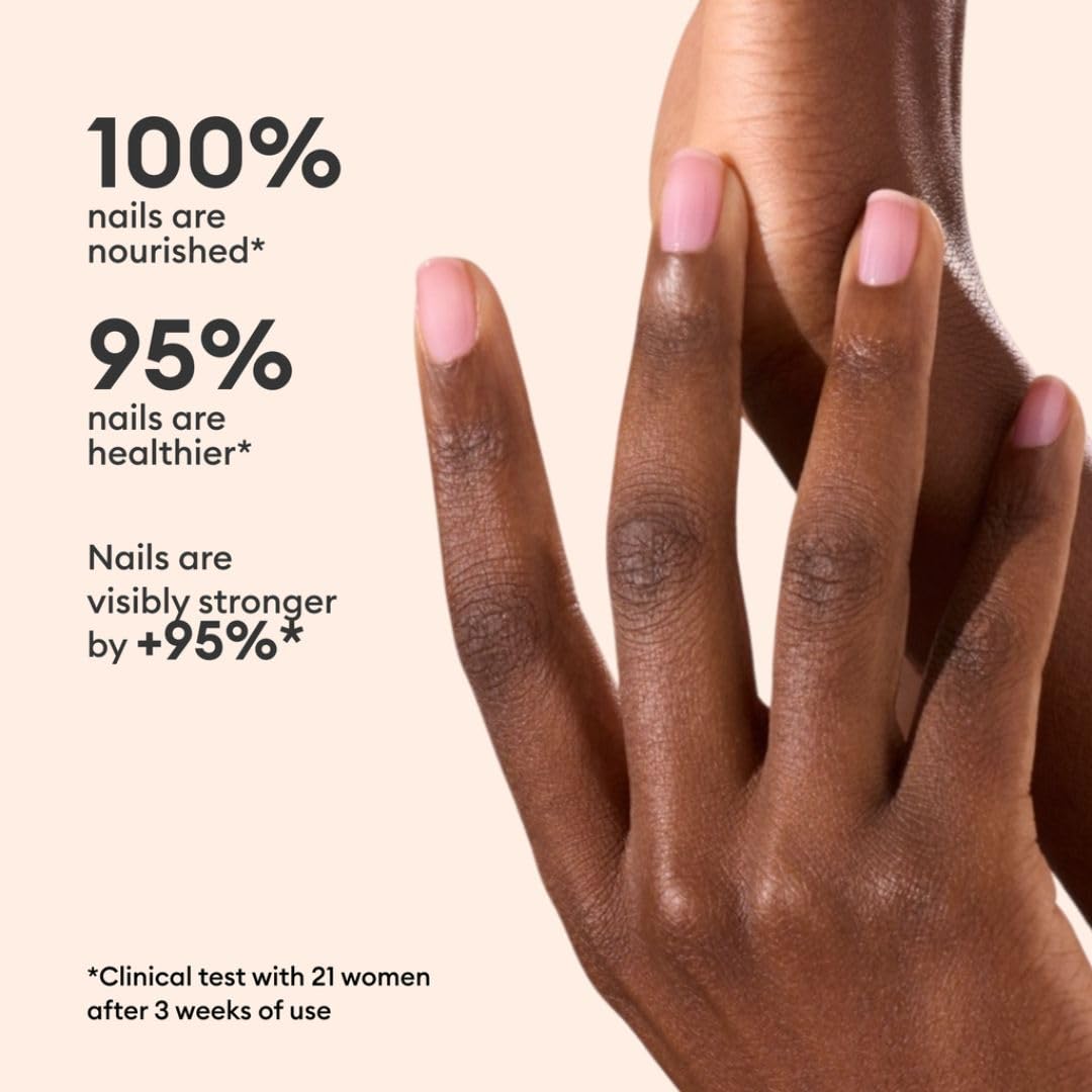 Manucurist Active Glow Grape All-in-One Perfecter Nail Polish & Care - No Lamp - Vegan & Made in France Ultra-Glowy Lilac Mirror-Like Shine - Nail Concealer & Care - Plant-Based Ingredients-Velvo Beauty