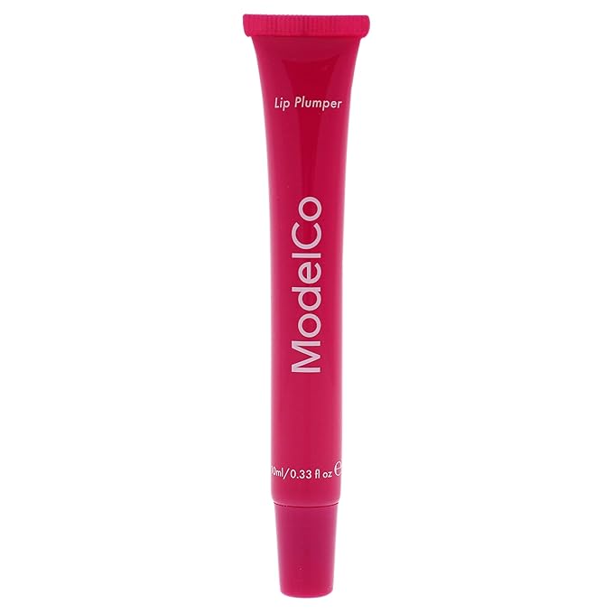 Modelco Lip Plumper - Enhancing Formula For Full Lips - Moisturizing Treatment For Plumping And Shine - Extreme Hydrating Therapy For Dry, Chapped Skin - Nourishing Gloss Creates Filler Look - 0.34 Oz-Velvo Beauty