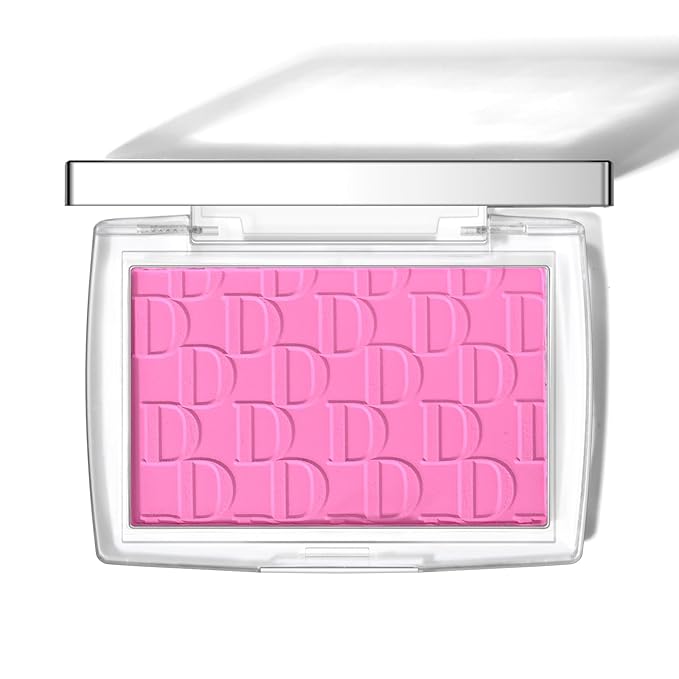 KYDA Pink Blush Powder, Make Up Pink Face Powder Face Blusher, Blendable Formula, Lasting Moisturizing, Ultra Fine Lightweight Texture-Velvo Beauty