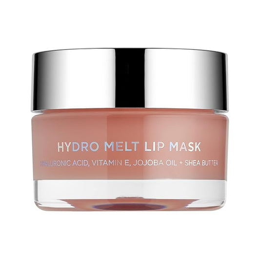 Sigma Beauty Hydro Melt Lip Mask - Hush - Lip Sleep Mask or Day Mask - Plumps, Hydrates and Adds Shine - Leave On Lip Mask with Hyaluronic Acid, Vitamin E, Jojoba oil, and Shea Butter-Velvo Beauty