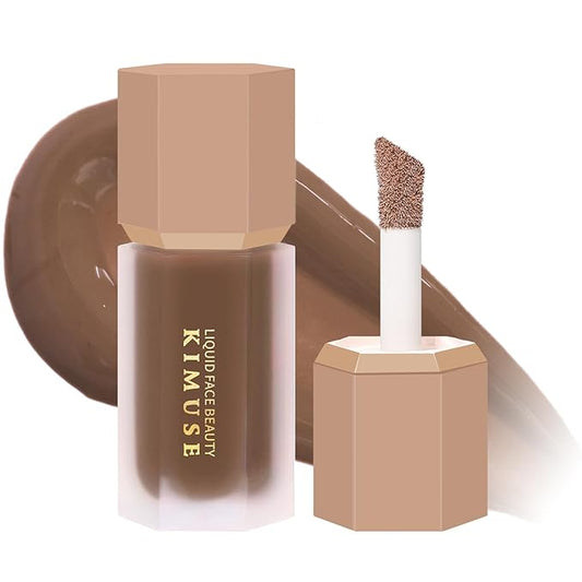 KIMUSE Soft Liquid Contour Stick, Glow Liquid Cream Bronzer, Weightless, Long-Wearing, Smudge Proof, Natural-Looking, Blendable, Bronzer Makeup-Velvo Beauty