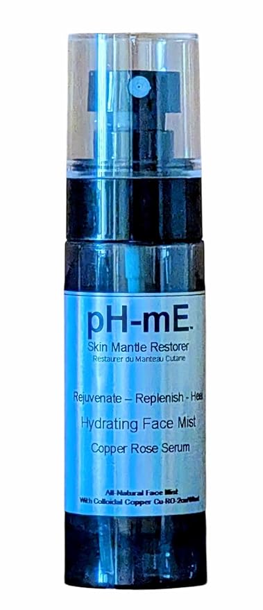 Hydrating Cleaning Face Mist, Copper Rose, Pure, Natural, Organic Ingredients Helps your Skin Reduce Wrinkles, Fine Lines, Inflammation, Acne, for Clear Beautiful Skin (2oz)-Velvo Beauty