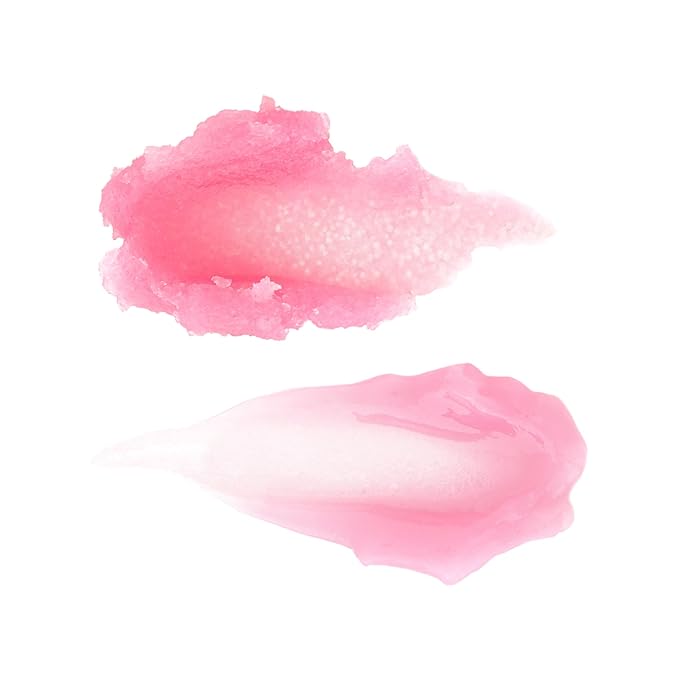 Beauty Bundle Lip Care AmorUs Double Bubble Lip Mask & Scrub Duo For Dry/Chapped/Cracked Lips Lip Exfoliant Promotes Healing & Collagen Lip Mask-Velvo Beauty