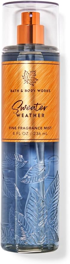 Bath & Body Works - 3 Piece Bundle - Spray - Body Lotion - Shower Gel - Full Size and Gift Bag HELLO GORGEOUS (Sweater Weather)-Velvo Beauty