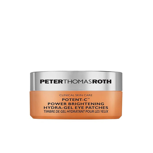 Peter Thomas Roth | Potent-C Power Brightening Hydra-Gel Eye Patches | With Vitamin C, 60 ct.-Velvo Beauty