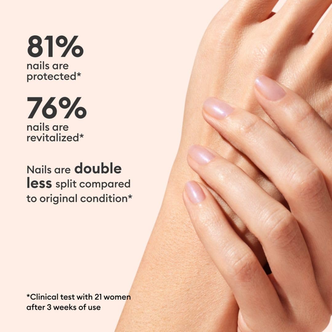 Manucurist Active Bright All in One Nail Perfector: Brightening Treatment Polish & Care - No Lamp - Vegan & Made in France - White Nail Polish - Nail Whitener & Brightener - Nail Strengthener-Velvo Beauty