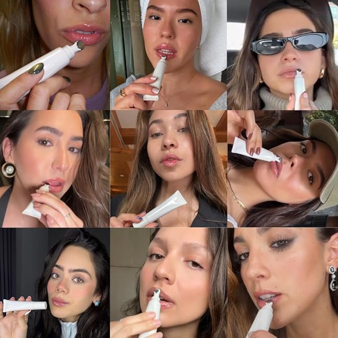 Endless Skin - Daydream - Natural Vanilla Flavor Lip Balm with Jojoba Oil, Hyaluronic Acid and Squalane - Ultra Glossy Finish that Nourishes and Hydrates Your Lips - Vegan and Paraben Free - 15ml-Velvo Beauty