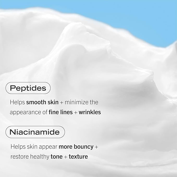 First Aid Beauty Firming Collagen Cream with Collagen, Peptides and Niacinamide – Day + Night Anti-Aging Face Moisturizer – 1.7 fl oz-Velvo Beauty