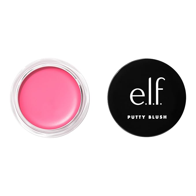 e.l.f. Putty Blush, Creamy & High-Pigment Formula For A Natural Glow, Delivers A Semi-Matte & Powder Finish, Vegan & Cruelty-Free, Bora Bora-Velvo Beauty
