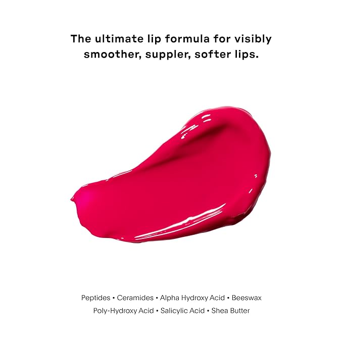 U Beauty The PLASMA Tinted Lip Compound - Anti-Aging & Anti-Wrinkle Lip Gloss, Hyaluronic Acid, Shea Butter & Peptides for Hydration & Plumping, Flush - 15 mL-Velvo Beauty