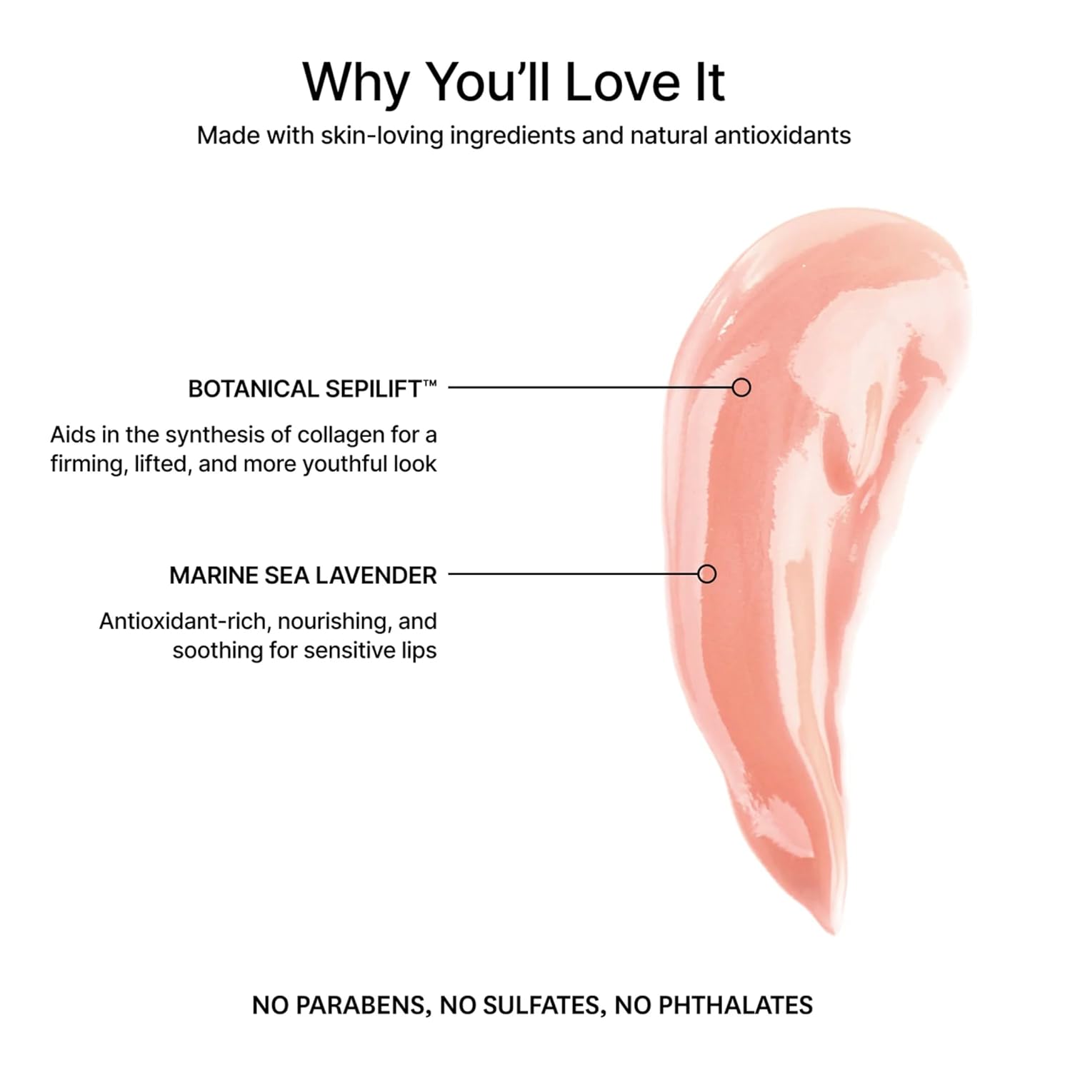 Jillian Dempsey Lip Gloss: Enhance, Hydraten & Smooth Lips with Firming & Plumping Benefits, Vegan, 12ml | Plush Nude-Velvo Beauty