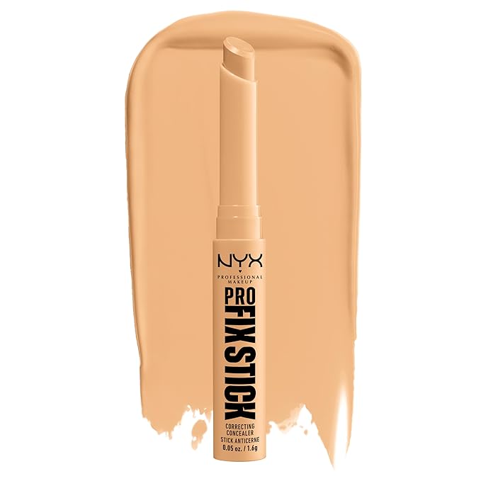 NYX PROFESSIONAL MAKEUP Pro Fix Stick Correcting Concealer, Buildable Medium Coverage Concealer Stick - Soft Beige-Velvo Beauty