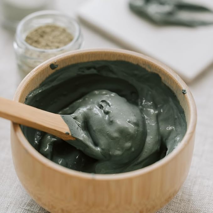 Waxelene Clarifying Mud Mask Dry Blend - Wrinkle Fighting Ritual Cleans Pores Hydrates Nourishes Skin Vitamin C Papaw Bentonite French Green Clay-Velvo Beauty