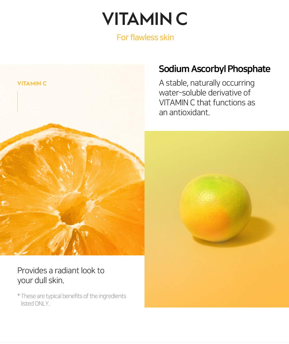 Snp Vitaronic SOS Ampoule | 1 Week Facial Supply Nourishing and Moisturizing for All Skin Types | Korean Skin Care Face Moisturizer | Vitamin Facial Moisturizer | 7 Vials - 1.5ml per Vial-Velvo Beauty