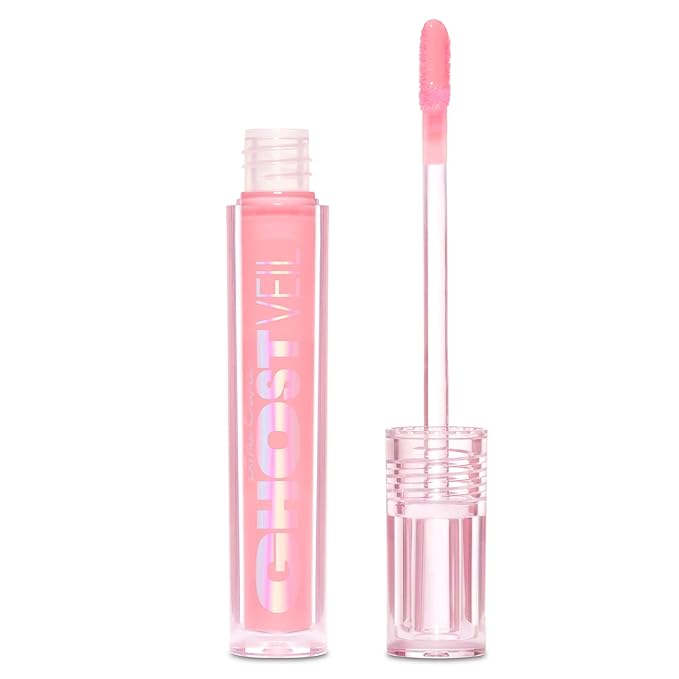 Lime Crime Ghost Veil Lip Primer, Translucent Sheer Pink - Extends the Life of Lipstick - Lightweight and Super Sheer Smoothing Base for Long Lasting Quality - Vegan & Cruelty-Free-Velvo Beauty