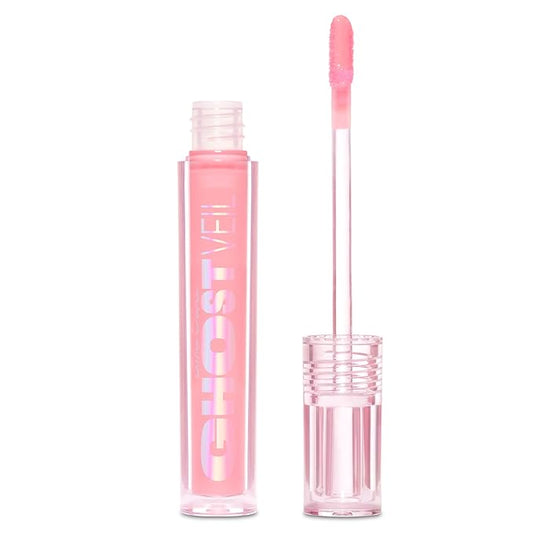 Lime Crime Ghost Veil Lip Primer, Translucent Sheer Pink - Extends the Life of Lipstick - Lightweight and Super Sheer Smoothing Base for Long Lasting Quality - Vegan & Cruelty-Free-Velvo Beauty