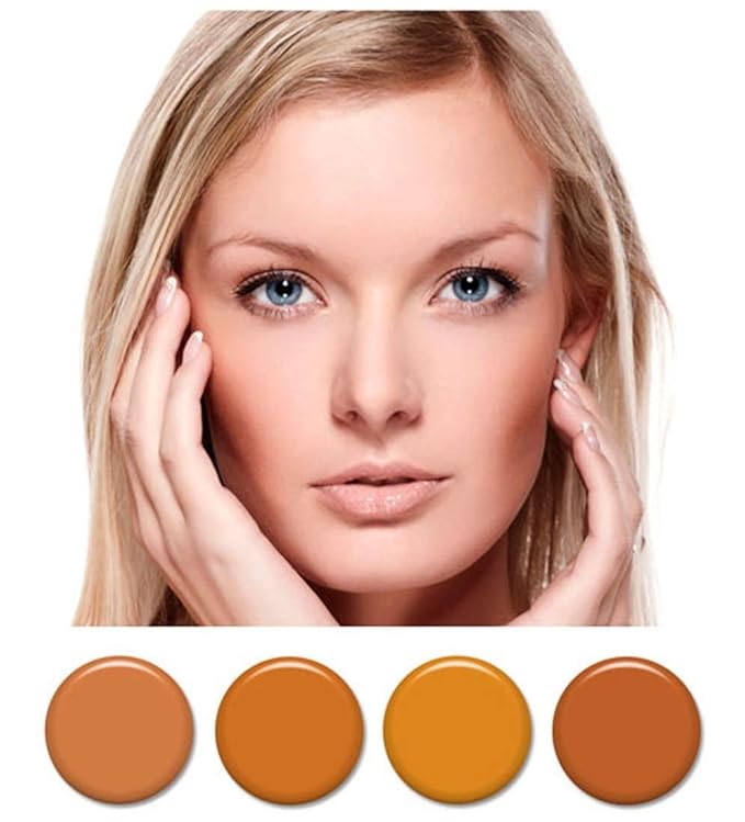 4pc MEDIUM complexion Professional Airbrush Cosmetic Makeup Set 1/2 oz bottles-Velvo Beauty