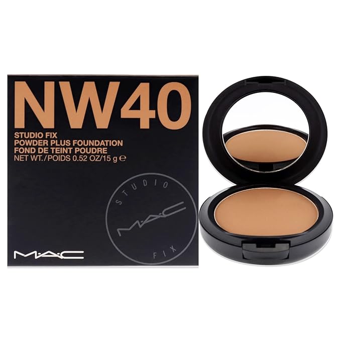 Mac Studio Fix Powder Plus Foundation Nw40 15gm/0.52 Oz-Velvo Beauty