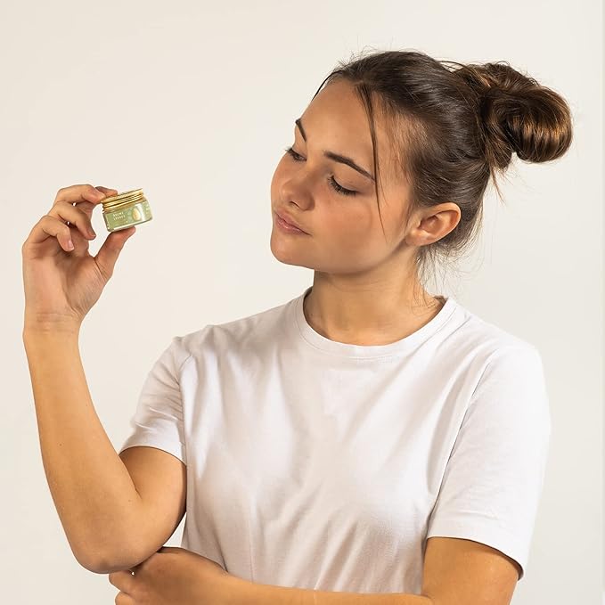 Panier des Sens Moisturizing Almond Lip Balm, Lip care products with Cocoa Butter - Made in France & 95% natural - 0.5Floz/15ml-Velvo Beauty