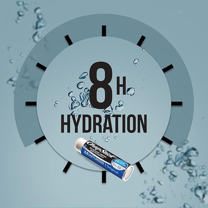 ChapStick Moisturizer 2-in-1 Lipcare 9-Pack (3 SPF 12, 6 SPF 15) – Original Lip Balm with Broad Spectrum SPF, Aloe & Vitamin E, 0.15 Ea-Velvo Beauty