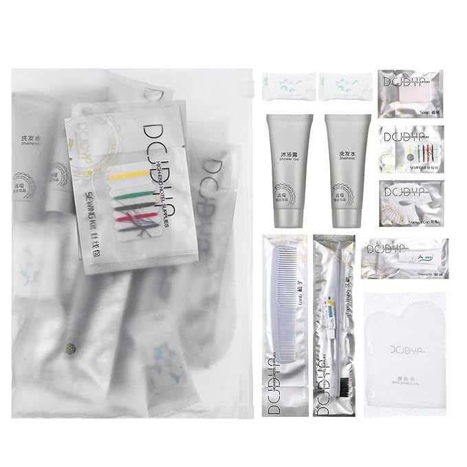 Hygiene Kit, Hygiene Kit Bulk, The Travel Hygiene Kit Is Fully Equipped, Individually Packed, Easy To Carry, Convenience Kits Suitable For Hotel, Home, Camping, Travel (PACK-12)-Velvo Beauty