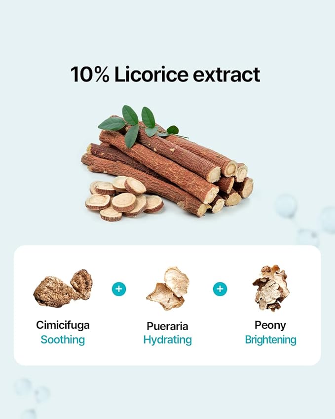 ACWELL Licorice pH Balancing Korean Toner for Cleansing 10.14 fl.oz. - Alcohol-Free PH5.5 Hydrating Facial Astringent - Skin Clarifying & Hydration Boosting Toner-Velvo Beauty