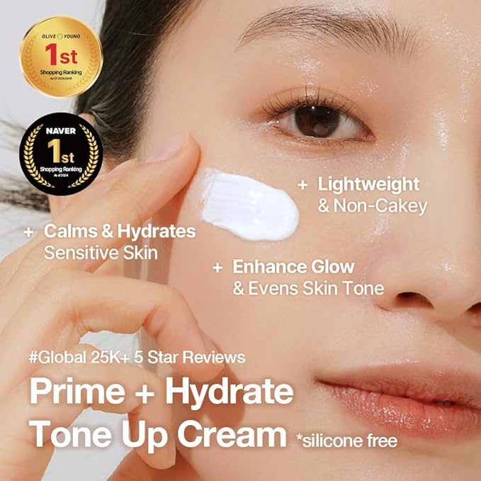 NDP Vitamin B9 Tone-up Cream, Silicone Free Face Primer for Pore Minimizing, 95% Pure Cica Extract, Breathable Skin Formula, Glass Skin & Lightweight, V-Cream Clean K-Beauty (65ml / 2.19 Fl Oz)-Velvo Beauty