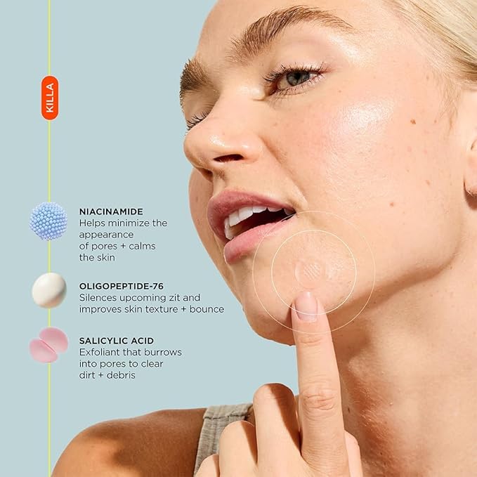 ZitSticka Killa Pimple Patches for Face - World's Most Potent Pimple Patch with Fast-Acting Microdarts - Starts Working within 6 Hours for Deep, Early-Stage Zits - Regular 12 Count with Cleana Swab-Velvo Beauty