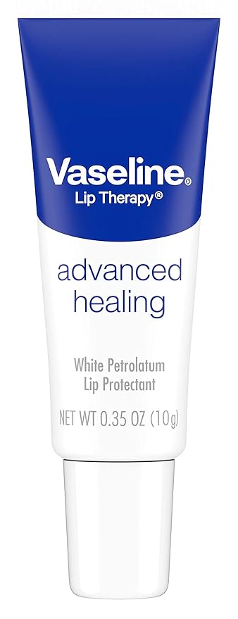 Vaseline Lip Therapy Petroleum Jelly Advanced - 0.35 oz Each/Pack of 3-Velvo Beauty