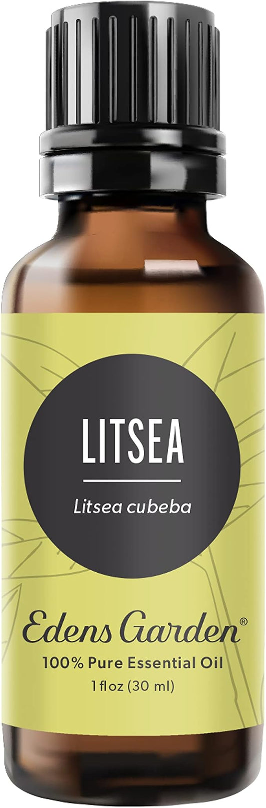 Edens Garden Litsea Essential Oil- 100% Pure Premium Grade, Undiluted, Natural, Therapeutic, Aromatherapy, The Best for Diffuser, Candle, Laundry, Humidifiers 30 ml (1 fl oz)-Velvo Beauty