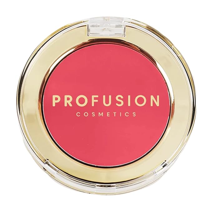 Profusion Cosmetics Cream Blush- Lightweight, Easy-Blend Creamy Texture, Soft, Natural Satin Finish Creating a Natural and Charming Makeup (Hibiscus, 1)-Velvo Beauty