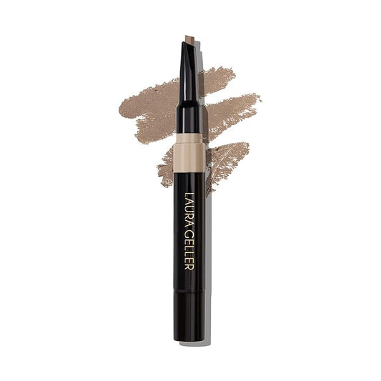LAURA GELLER NEW YORK Sculpt-n-Stay Waterproof Brow Pencil & Gel- Blonde-Velvo Beauty