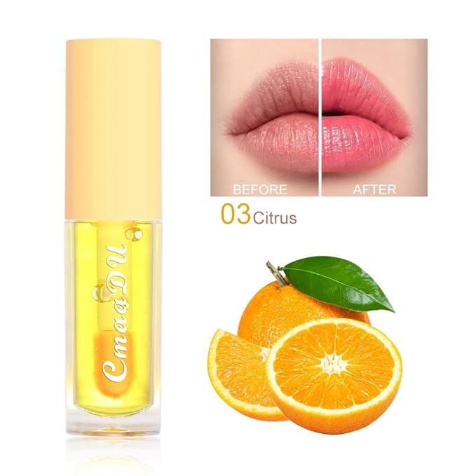 6Pcs Hydrating Lip Oil Set,Fruity Color Changing Lip Glaze Plumping Lip Glow Oil Transparent Moisturizing Tinted Lip Balm Long Lasting Nourishing Repairing for Dry Lip (A)-Velvo Beauty
