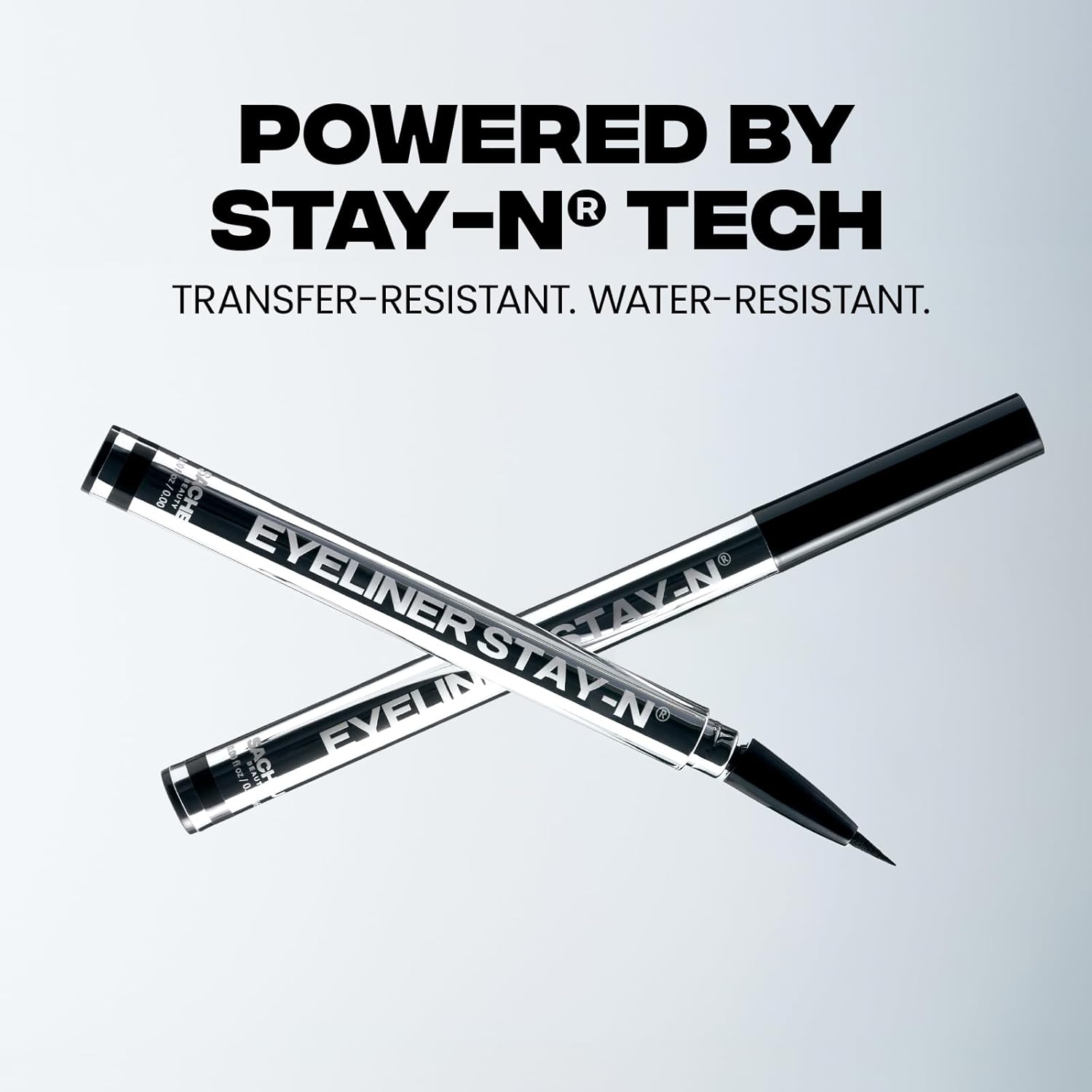 Sacheu Liquid Eyeliner STAY-N Long Wear Waterproof Eyeliner Pen with Ultra-Precise 360° Flexible Tip — Smudge-Proof Vegan & Cruelty-Free Eye Makeup, Eye’m Sharp-Velvo Beauty