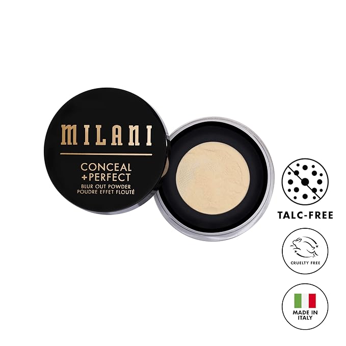 Milani Conceal + Perfect Blur Out Matte Setting Powder for All Skin Tones-Velvo Beauty