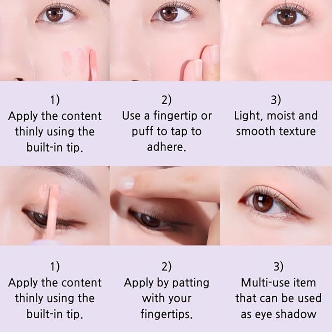 Fluffy Air Blusher 5 Colors - Lightweight Melting Liquid Blush for Colorful Cheeks, Highly Pigmented, Cheekbones and Eye Makeup, Soft Matte Finish, Buildable Formula (03 DEAR PEACH)-Velvo Beauty