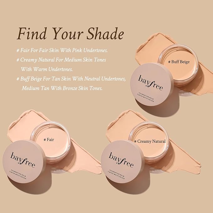 Foundation Balm, Matte Full Coverage Cream Foundation, Mature Skin Foundation, Creamy, Waterproof, Lightweight Face Makeup, 0.99 oz (CREAMY NATURAL)-Velvo Beauty