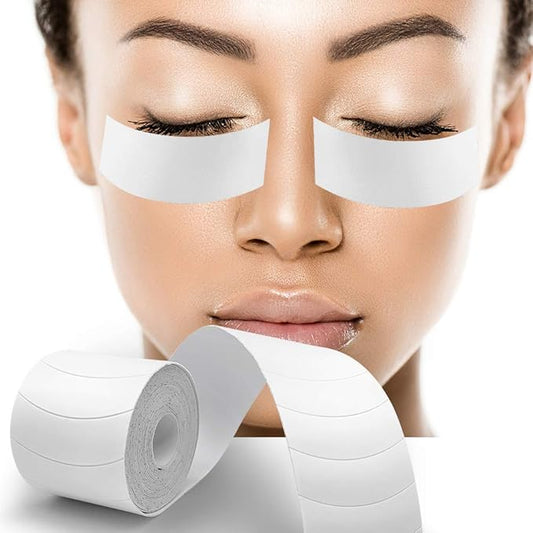 Foam Eye Pads for Eyelash Extensions - Akissos 125 PCS Pre Cut Medical Foam Tape Under Eye Pads Lash Extension Supplies Beauty Tools Lint Free Hypoallergenic No Latex Waterproof-Velvo Beauty