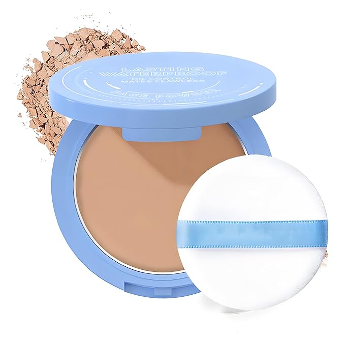 Maycheer Face Powder, Maycheer Lasting Waterproof Face Powder - Oil Absorbing Powder for Face, Lasting and Waterproof (05# SOF THONEY, 0.35 Ounce)-Velvo Beauty