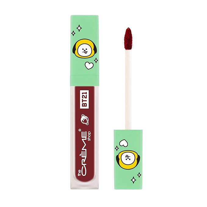 The Crème Shop | BT21: UNIVERSTAIN Lip Tint - Shake Your Ruby (CHIMMY)-Velvo Beauty