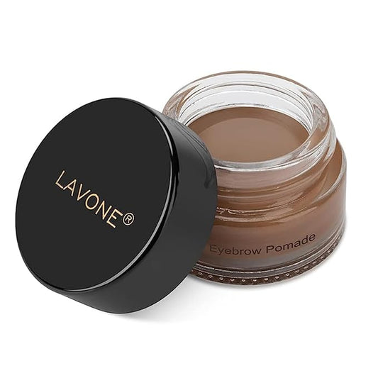 Eyebrow Pomade - Waterproof Brow Pomade for Long-lasting Results,Smudge Proof and Sweat Resistant Formula,Natural Eyebrow Makeup for All Skin Types and Tones - Chocolate-Velvo Beauty