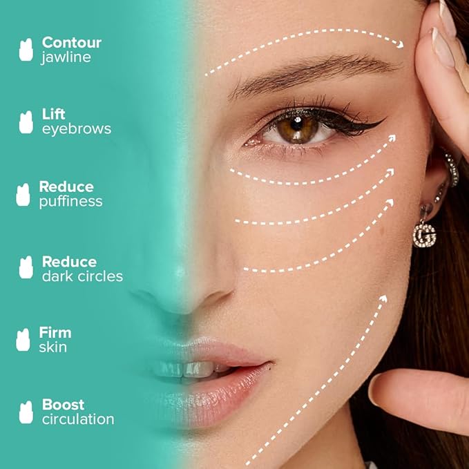 Contour Gua Cube - Gua Sha Face Massage Tool - Ice Roller for Sculpting, De-Puffing & Lymphatic Drainage - Face Ice Roller & Massager - Compact Skin Care Tools for Daily Skincare & Travel - Jade-Velvo Beauty