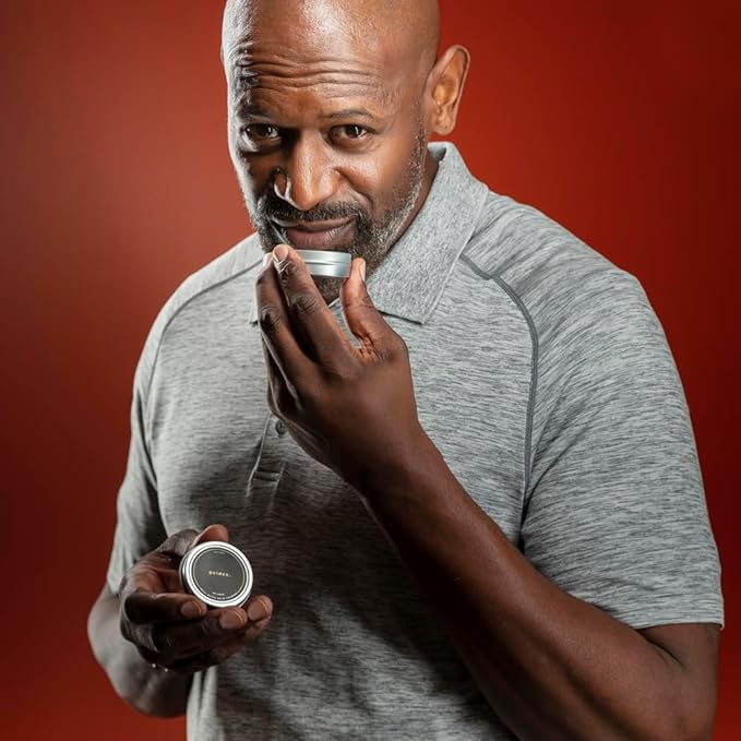 Golden Grooming Co. Solid Cologne - Travel-Sized Concentrated Balm - Solid Perfume with Subtler Scent and Long-Lasting Fragrance - For Men of Color - 1 oz Tin-Velvo Beauty