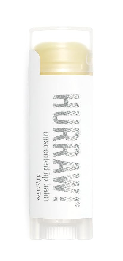 Hurraw! Unscented Lip Balm: Organic, Certified Vegan, Cruelty and Gluten Free. Non-GMO, 100% Natural Ingredients. Bee, Shea, Soy and Palm Free. Made in USA-Velvo Beauty