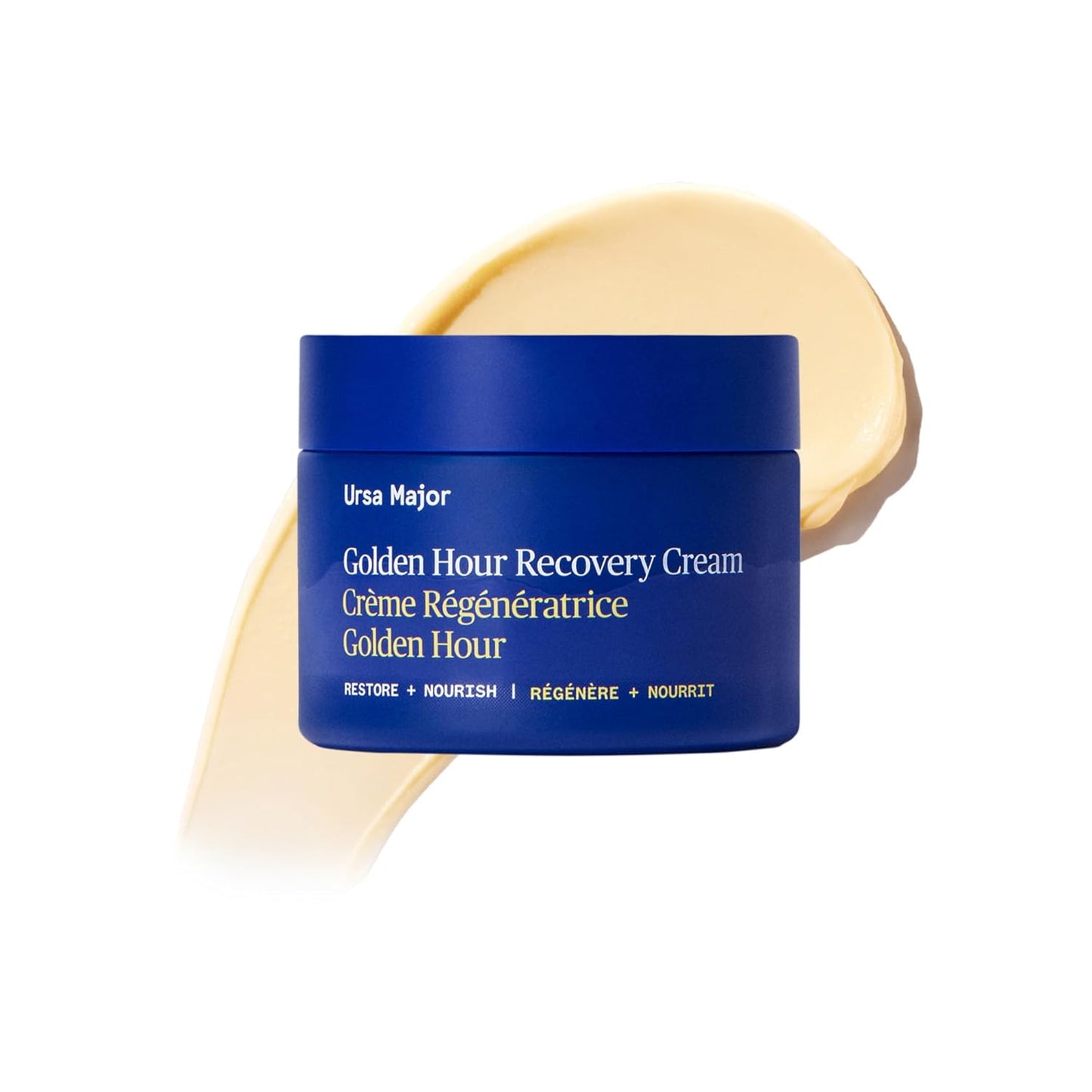 Ursa Major Golden Hour Face Moisturizer | Vegan Recovery Cream for Daily Facial Moisturizing | Repair & Hydrate | Natural Formula for All Skin Types | Cruelty Free & Non-Toxic 1.57 oz-Velvo Beauty