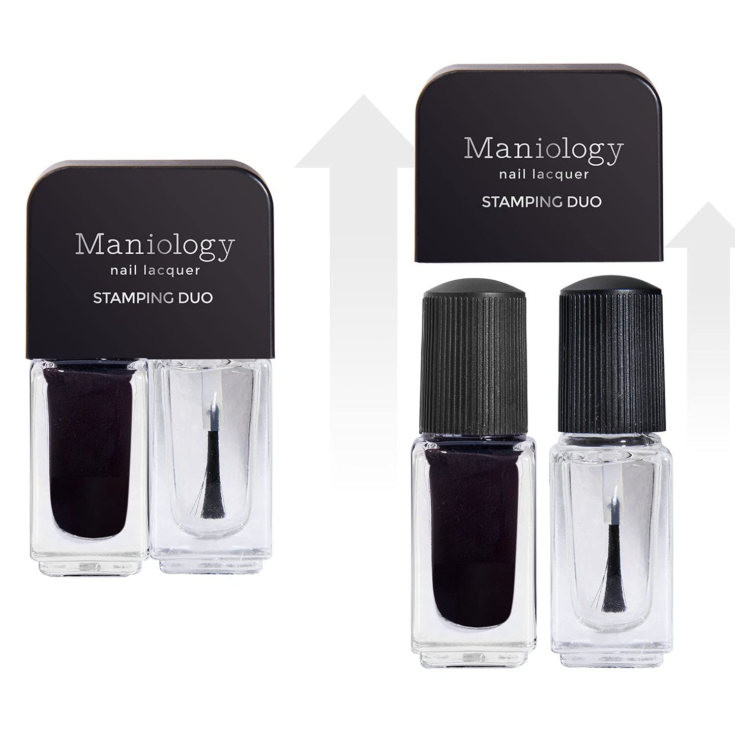 Maniology Halloween Limited Edition Nail Stamping Starter Kit (Plate, Polish, Top Coat, Stamper and Scraper Card)-Velvo Beauty