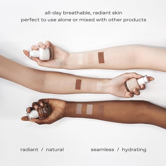 glow breathable blemish balm #one : Cruelty-Free & Artificial Fragrance-Free, Essential Oil-Free, Gluten-Free, lightweight & hydrating bb cream that feels like skincare, 1 Fl Oz-Velvo Beauty