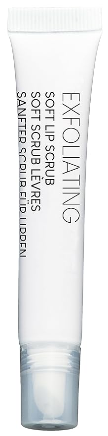 L'Action Paris Exfoliating Soft Lip Scrub, Smooth and Plumped Lips, Sugar Crystals for Gentle Exfoliation, Slanted Applicator, Soothing Shea and Mango Butter Formula 12ml-Velvo Beauty