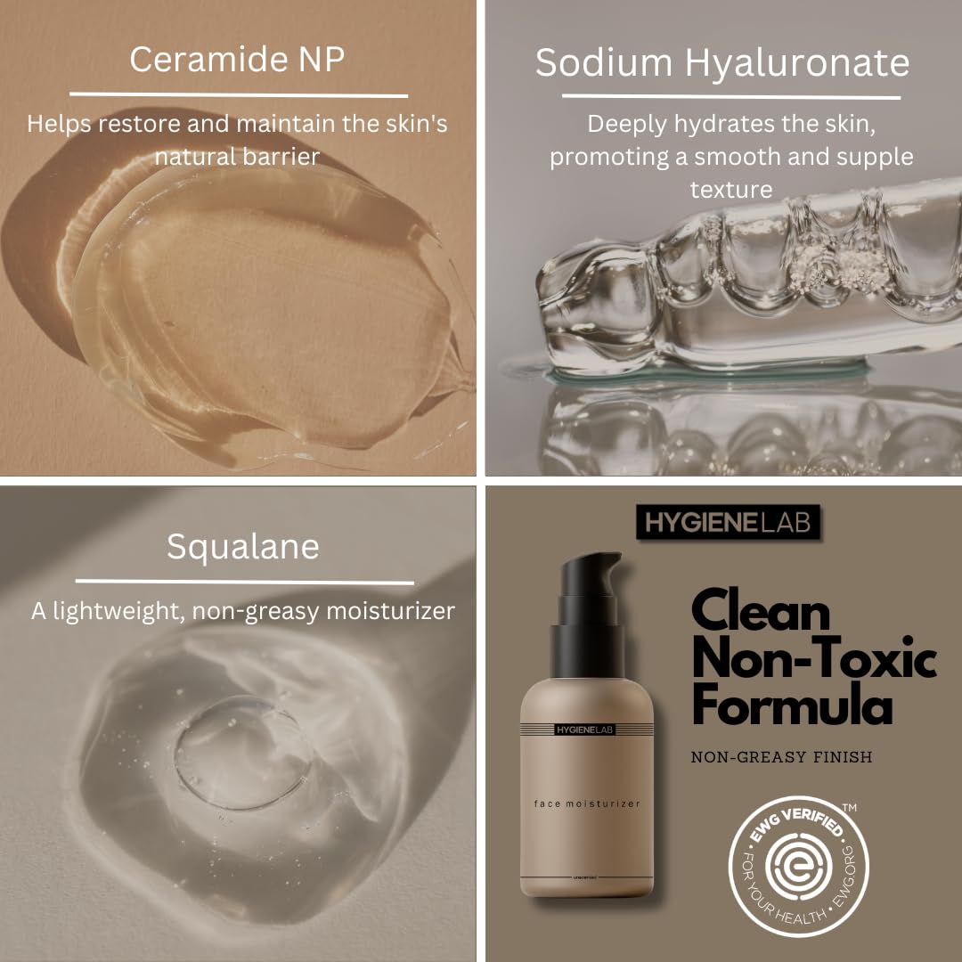 Face Duo – EWG Verified Face Wash (5 fl oz) & Moisturizer (1.7 fl oz), Removes Dirt, Hydrating Set with Aloe, Niacinamide, Vitamin C & Squalane-Velvo Beauty